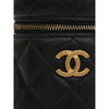 Chanel CC Lambskin Vanity Top Handle With Chain Secondhand