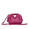 Bottega Veneta Leather Point Coin Purse Satchel Secondhand