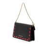 Bvlgari Mini Calfskin Geometric and Stars Patch Serpenti Forever Clutch with Chain Secondhand