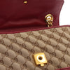 Gucci Small GG Marmont Matelasse Diagonal GG Canvas and Leather Shoulder Bag Secondhand