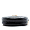 Saint Laurent Croc Embossed Patent Round Vinyle Camera Bag Secondhand