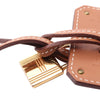 Hermès Gold Plated and Swift O Kelly Pendant Necklace GM Secondhand