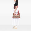 Burberry Medium Haymarket Check Coated Canvas Willenmore Hobo Secondhand