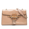 Gucci Medium Microguccissima Patent Emily Shoulder Bag Secondhand