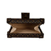 Secondhand Louis Vuitton Studded Monogram Petite Malle Bag - '10s