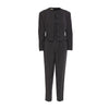 Secondhand Gianni Versace Pinstripe Jumpsuit and Jacket - '10s