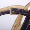 Second Hand Prada Purple Suede T-Strap Pumps