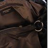 Secondhand Yves Saint Laurent Rive Gauche Black Leather Oversized Tote Bag - '00s