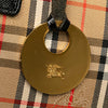Burberry Haymarket Check Canvas Handbag Secondhand