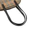 Burberry Haymarket Check Canvas Shoulder Bag Secondhand