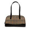 Burberry Haymarket Check Canvas Shoulder Bag Secondhand