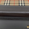 Burberry Haymarket Check Canvas Shoulder Bag Secondhand