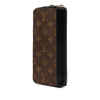 Louis Vuitton Monogram Macassar Vertical Zippy Wallet Secondhand