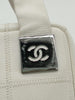 Secondhand Chanel Choco Bar White Cavier Handbag - '00s