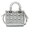 Dior Small Metallic Grained Calfskin Cannage My ABCDior Lady Dior Secondhand