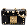 Gucci Small Pearl Studded Leather Padlock Crossbody Secondhand