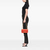 Fendi Zucca Embossed Leather Chain Midi Baguette Secondhand