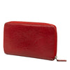 Chanel Embossed Lambskin Camellia Zip Around Long Wallet Secondhand