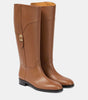 Secondhand Gucci -- Brown Leather Shoes