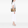 Gucci Diamante Canvas Sukey Satchel Secondhand