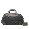 Chanel Paris New York Quilted Nylon Duffle Handbag Secondhand