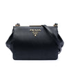Secondhand Prada Saffiano and City Calf Light Frame Crossbody