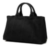Prada Canvas Canapa Logo Satchel Secondhand