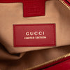 Gucci Limited Edition Small GG Supreme Kingsnake Heart Embroidered Satchel Secondhand