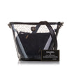 Chanel Crumpled Calfskin PVC Camellia Bucket Secondhand
