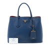 Prada Medium Saffiano Cuir Double Handle Satchel Secondhand