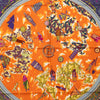 Hermès World Map Silk Scarf 90 Secondhand