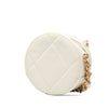 Chanel Lambskin 19 Round Clutch with Chain Secondhand