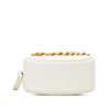Chanel Lambskin 19 Round Clutch with Chain Secondhand