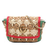 Gucci Small GG Marmont Raffia Crossbody Secondhand
