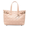 Dior Medium Coated Canvas Cannage Panarea Tote Secondhand