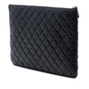 Chanel Large Quilted Lambskin O Case Clutch Secondhand