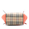 Burberry Small Haymarket Check Canvas and Leather Canterbury Tote Secondhand