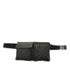 Gucci GG Canvas Double Pocket Belt Bag Secondhand