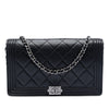 Chanel Quilted Lambskin Boy Wallet On Chain Secondhand