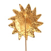 Chanel Gold Plated Lion Head Pin Brooch Secondhand