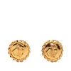 Secondhand Chanel Gold Plated Mademoiselle Clip on Earrings