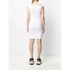 Secondhand Chanel White Ribbed Dress - 2000s