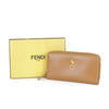 Fendi Dotcom Zip Around Wallet Leather