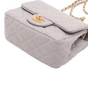 Chanel Mini Square Classic Lambskin Pearl Crush Single Flap Secondhand