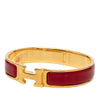 Hermès Narrow Enamel Clic H Bracelet PM Secondhand