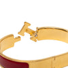 Hermès Narrow Enamel Clic H Bracelet PM Secondhand