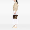 Celine Micro Tricolor Calfskin and Suede Luggage Tote Secondhand