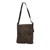 Fendi Zucca Canvas Shoulder Bag Secondhand