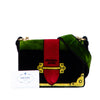 Prada Velluto Ricamo Trompe L oeil Cahier Crossbody Secondhand