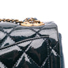 Chanel Paris-Salzburg Small Patent and Goatskin CC Eyelet Flap Secondhand